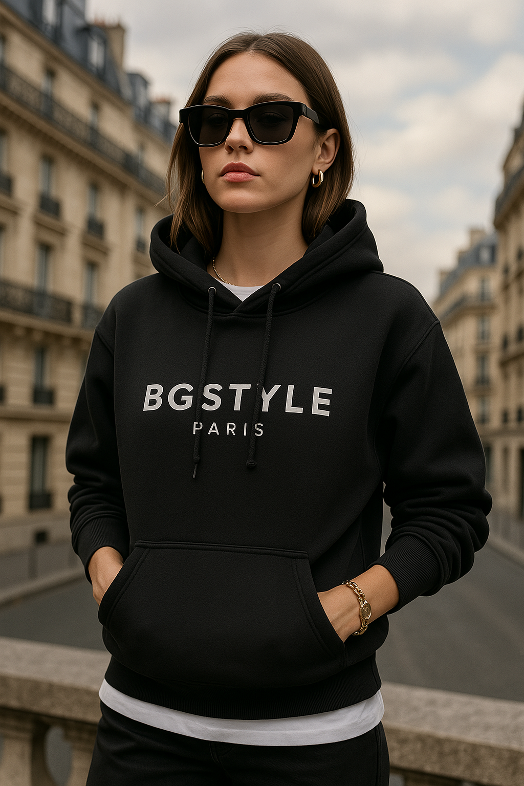 Sweat a capuche BG STYLE PARIS